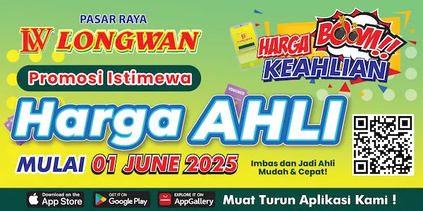 Harga Ahli bermula dari 1 Jun 2025.
