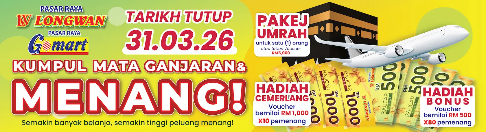 Membership Contest - Kumpul mata ganjaran & menang!