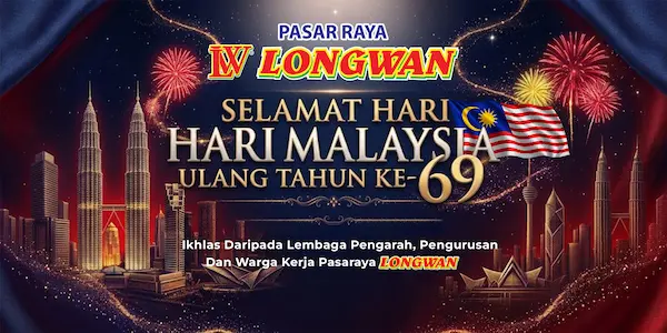 Selamat Hari Malaysia Ulang Tahun Ke-69