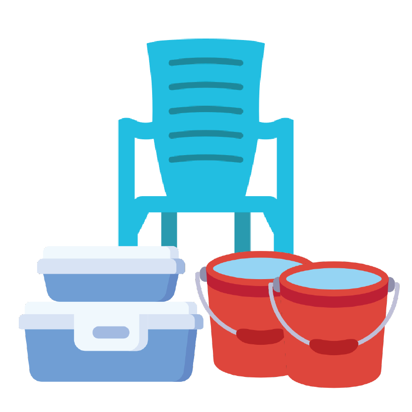 Plasticware available at Longwan