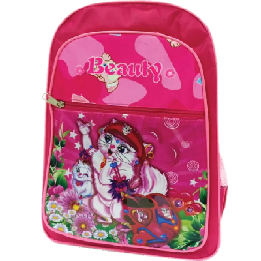 SCHOOL BAG 15INCH (MISCCARTOON) 1PCS