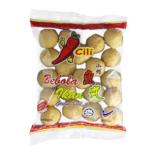 CILI BRAND SMALL FRIED FISH BALL 160G